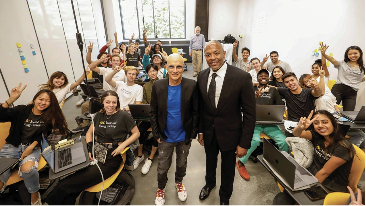 Jimmy Iovine and Dr Dre